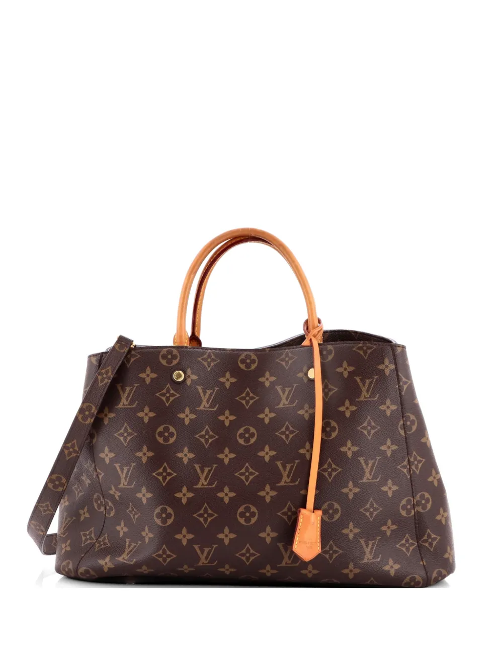 Louis Vuitton Pre-Owned Montaigne Handbag Monogram Canvas GM tote bag - Brown
