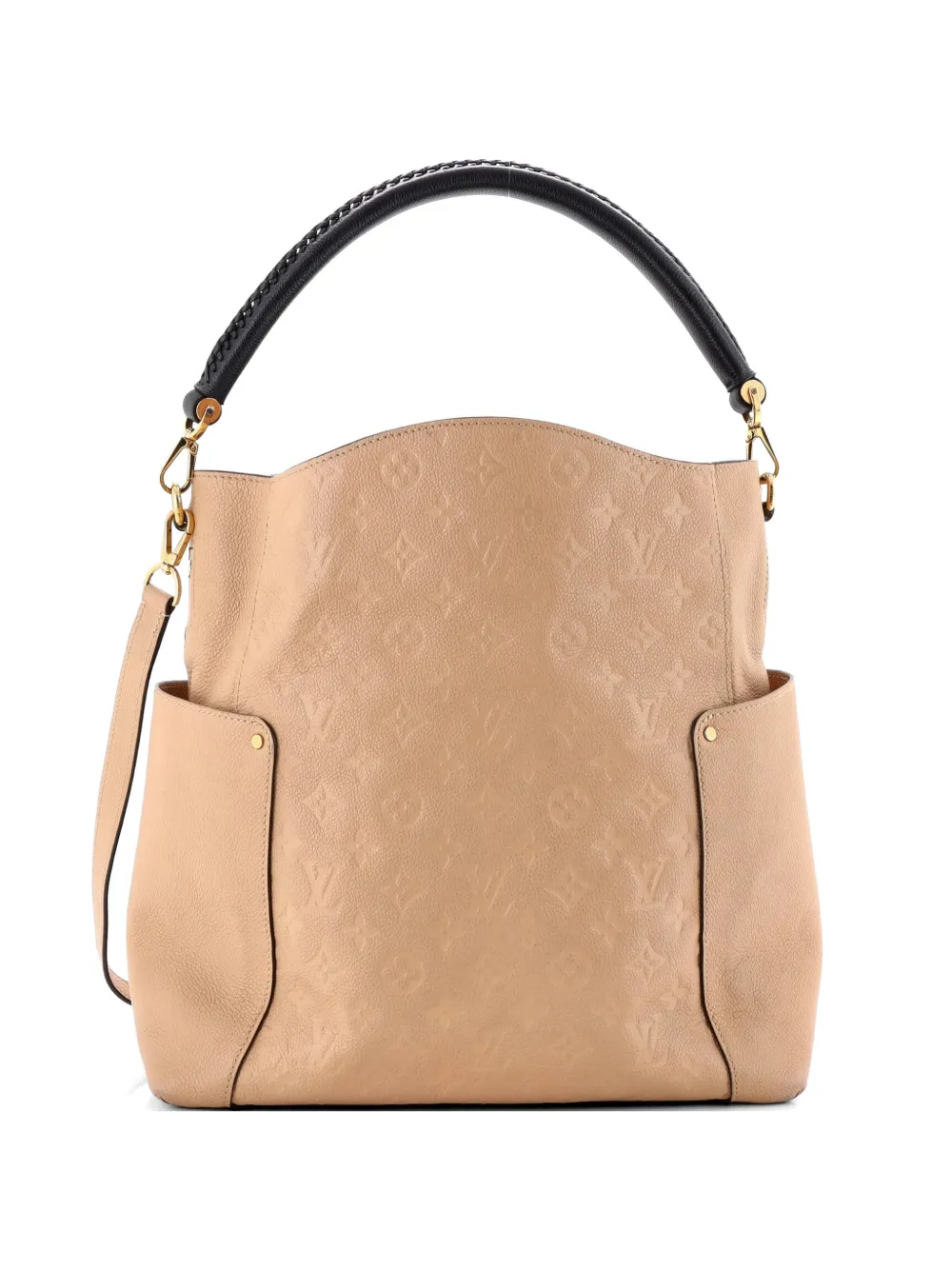 Louis Vuitton Pre-Owned Bagatelle Monogram Empreinte Leather hobo bag - Toni neutri