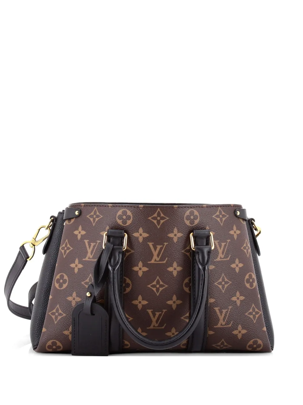 Louis Vuitton Pre-Owned Soufflot Tote Monogram Canvas with Leather BB satchel - Nero