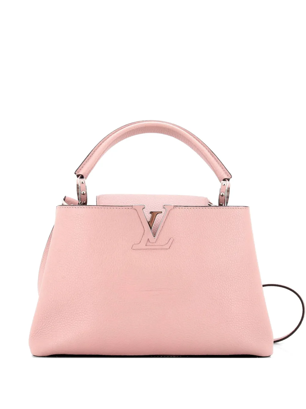 Louis Vuitton Pre-Owned Capucines Bag Leather PM satchel - Rosa