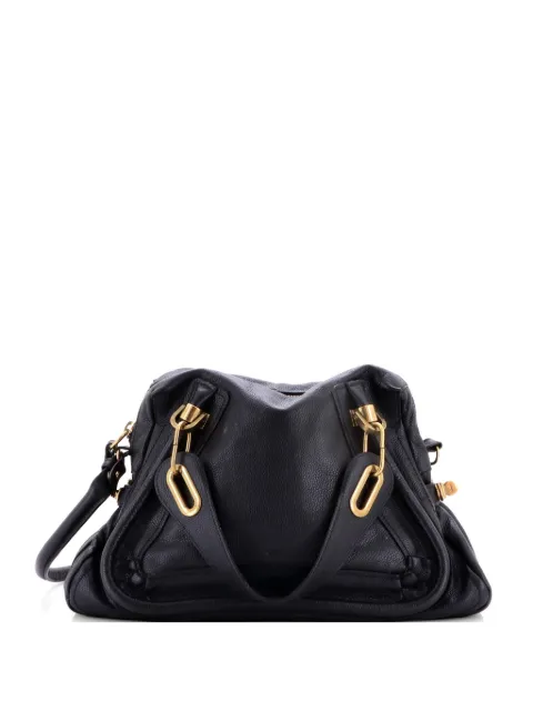 Chloé Pre-Owned bolsa satchel Paraty mediana de piel
