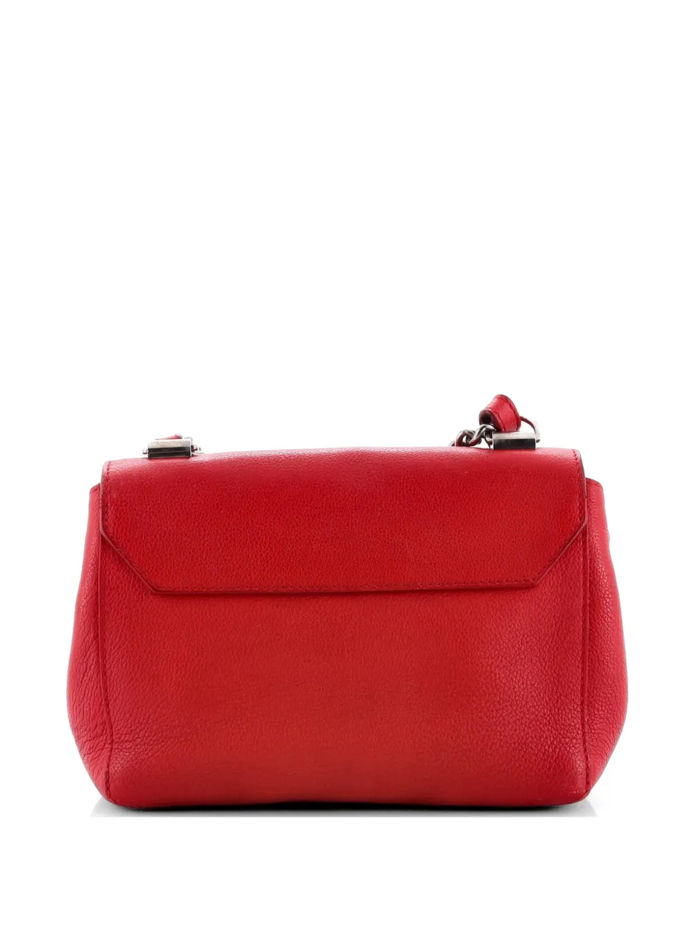 Louis Vuitton Pre-owned Lockme II Handbag Leather BB Crossbody Bag in Red, view 2