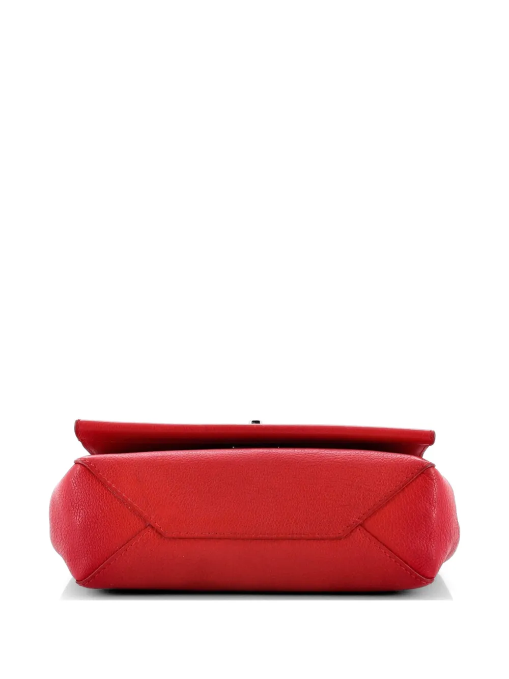 Louis Vuitton Pre-owned Lockme II Handbag Leather BB Crossbody Bag in Red, view 3