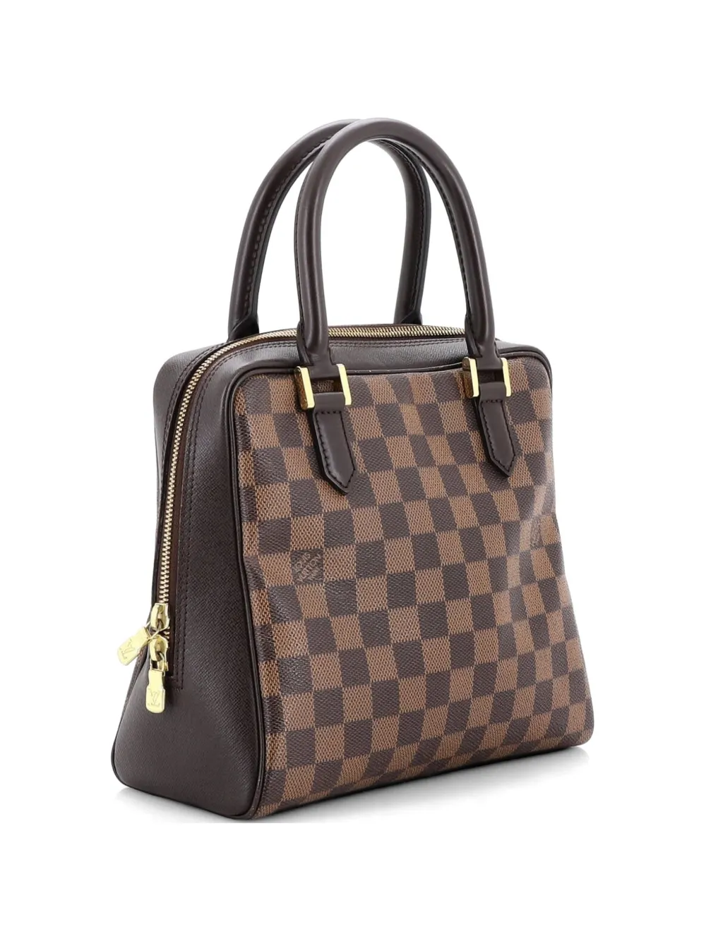 Louis Vuitton Pre-Owned Brera Handbag Damier satchel - Marrone