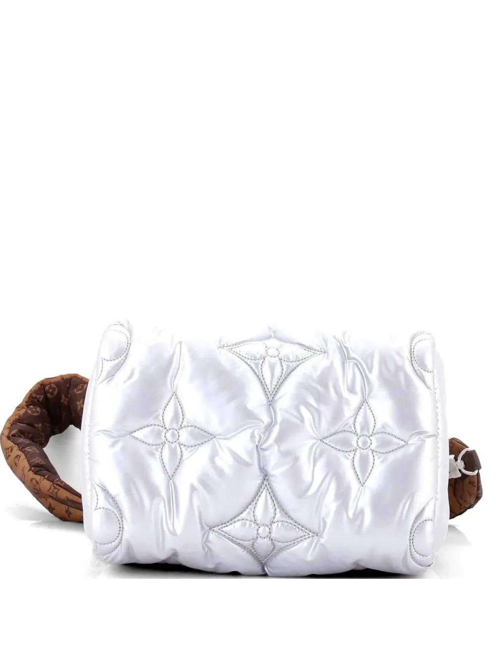 Louis Vuitton Pre-Owned Speedy Bandouliere Bag Monogram Quilted Econyl Nylon 25 shoulder bag - Argento