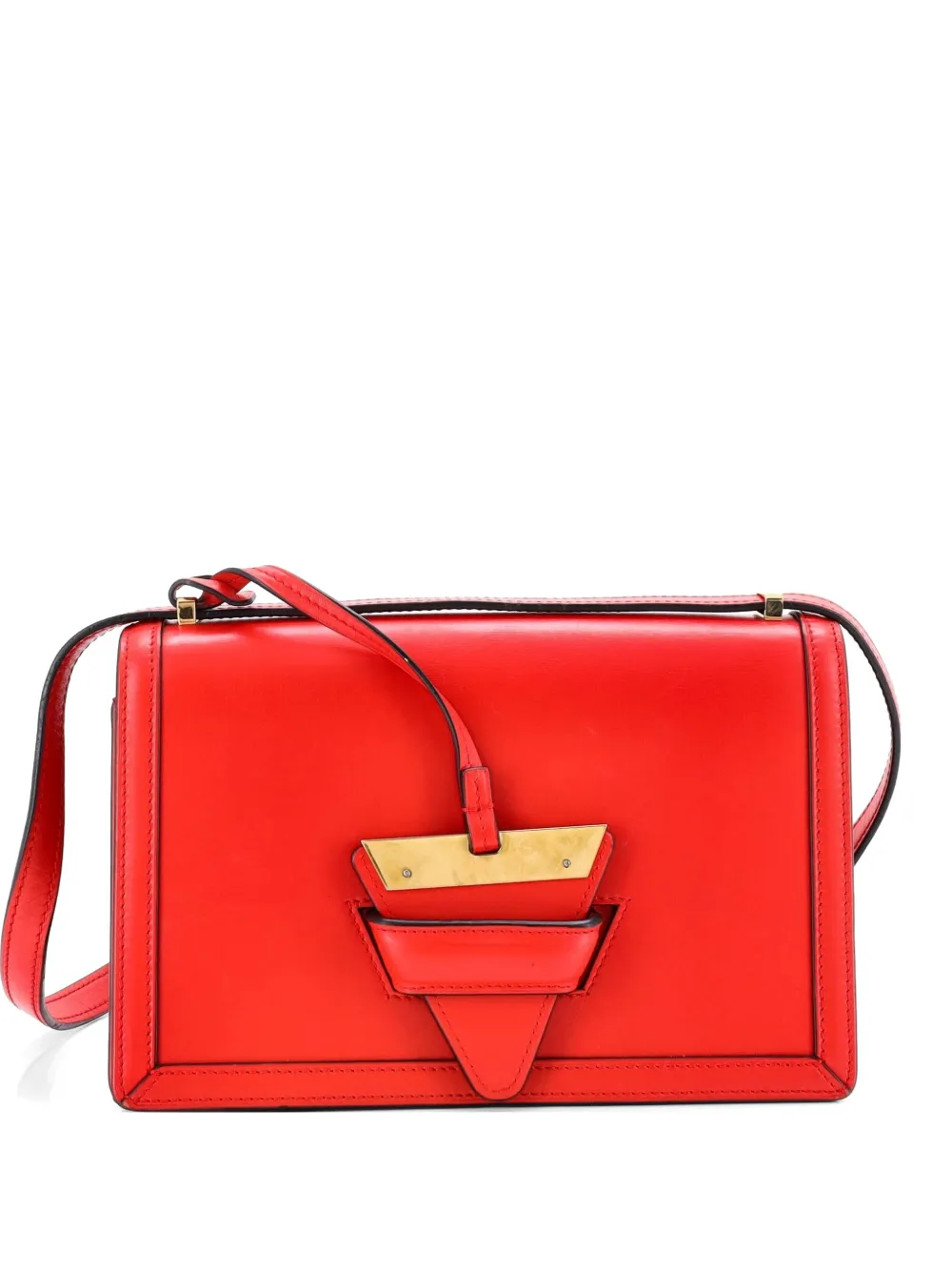 Loewe Pre-Owned Barcelona Leather Medium shoulder bag - Red