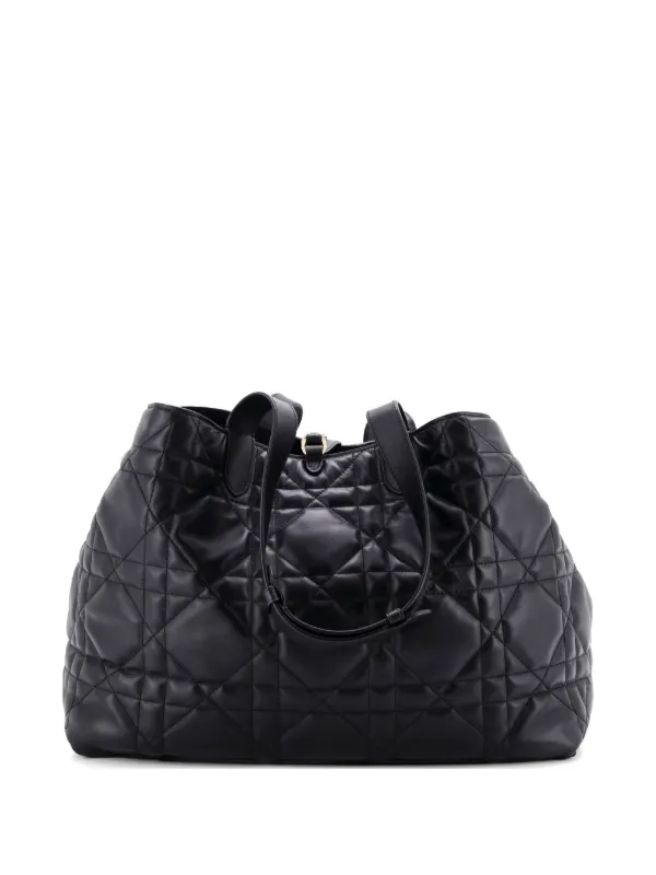 Christian Dior Pre-Owned Toujours Macrocannage Quilt Calfskin