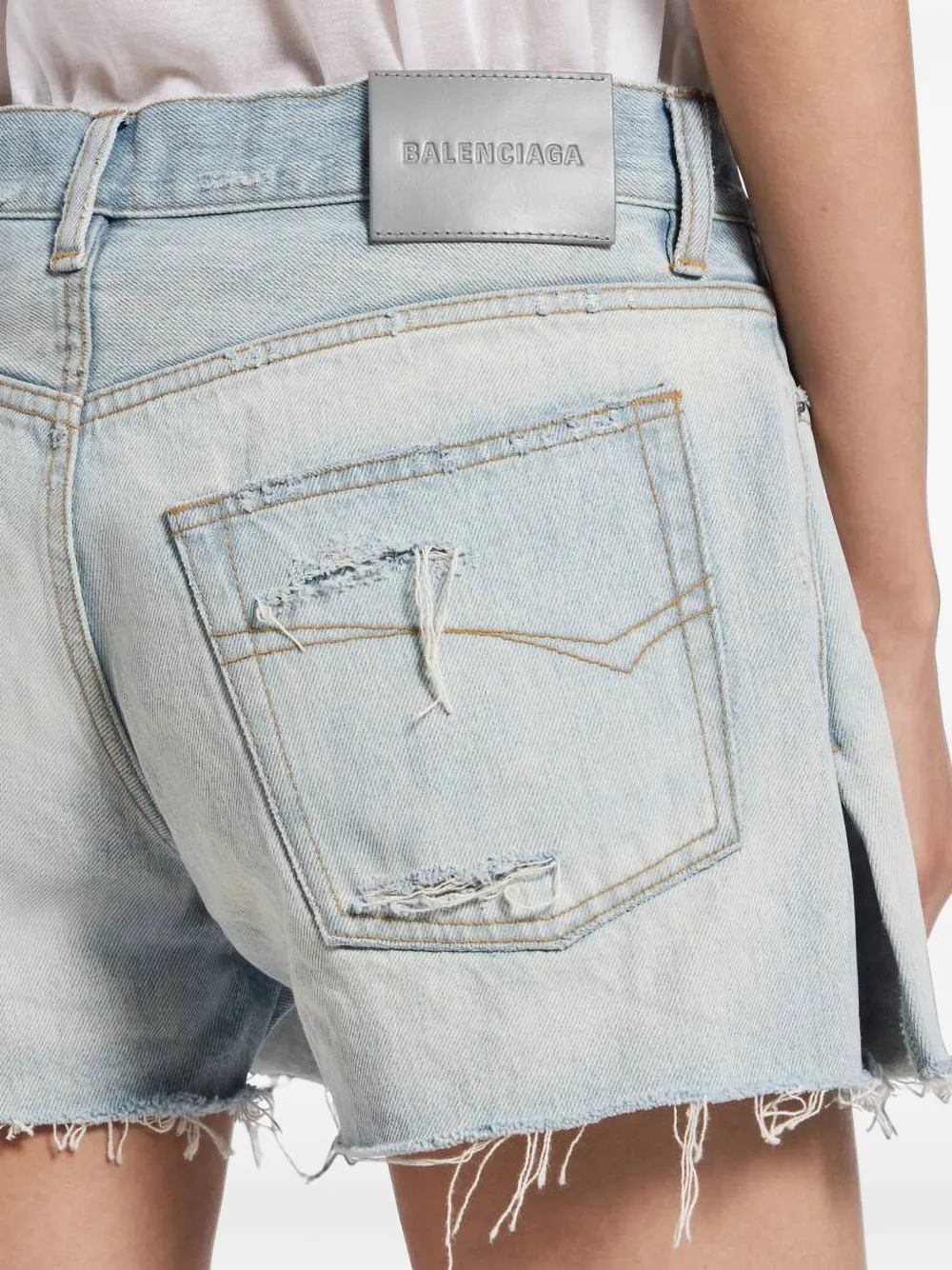Balenciaga Skort in lichtblauw