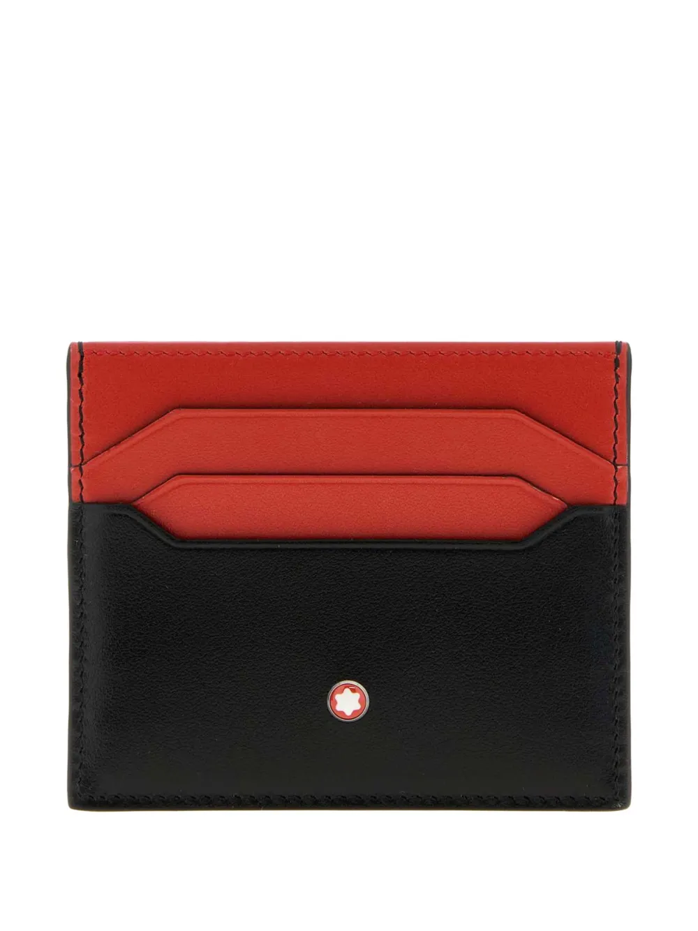 Montblanc logo-plaque card holder - Nero