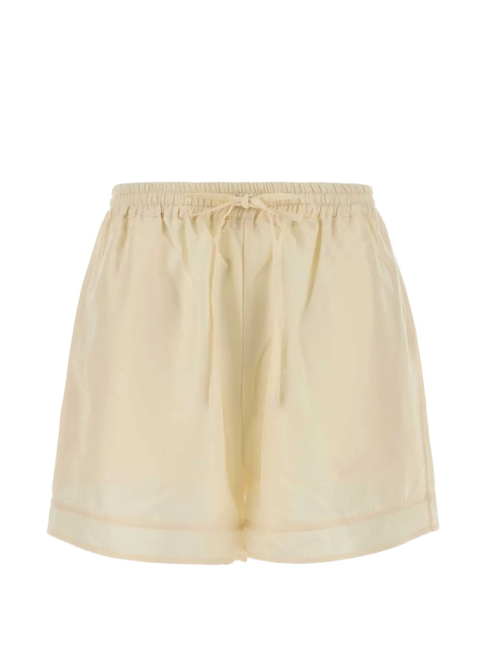 Le Kasha Wensu silk twill shorts - Neutrals