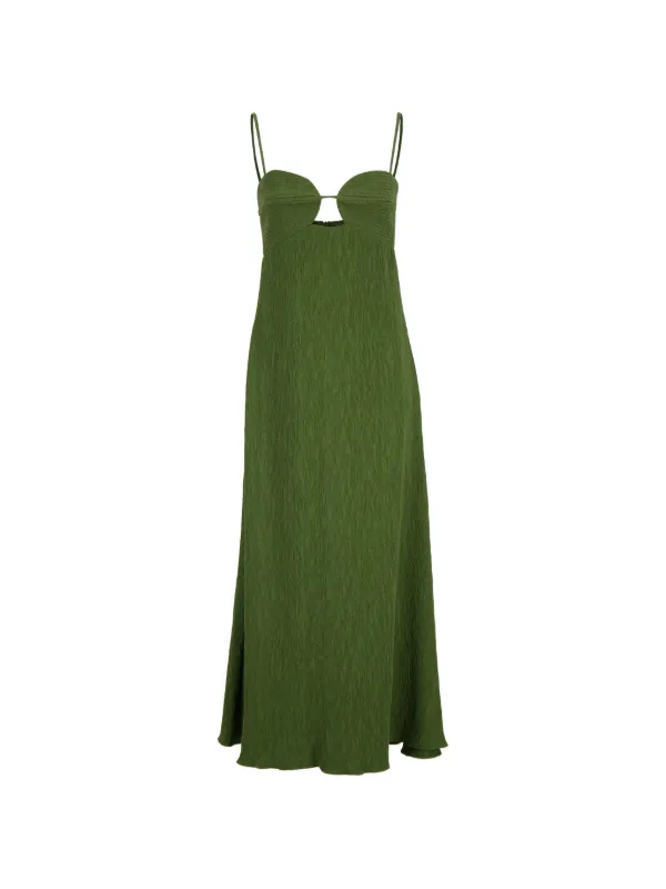 johanna ortiz green dress Dream Spinner Ankle in Dark Tunic dress
