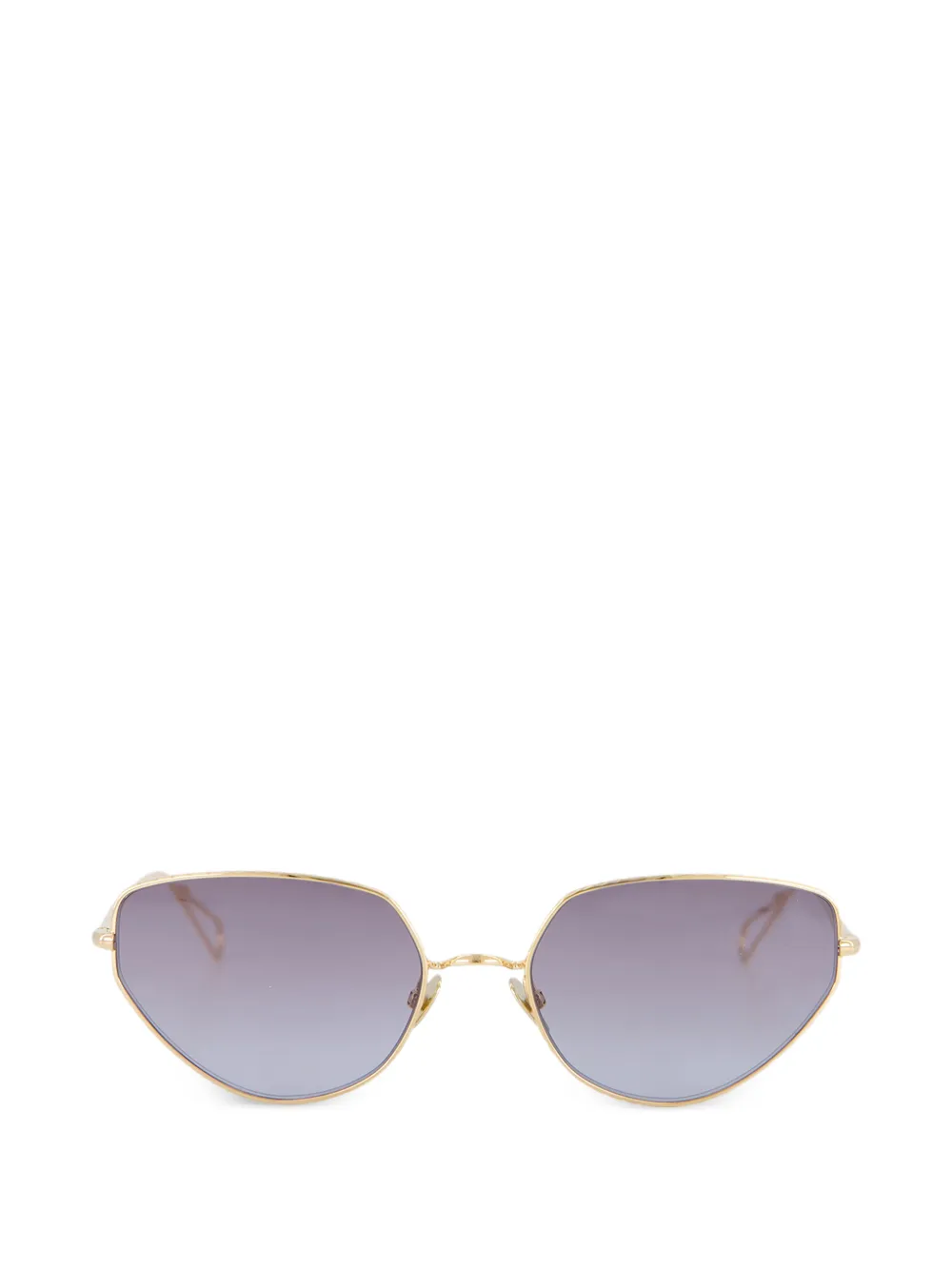 Ahlem Cat-Eye-Sonnenbrille mit Farbverlauf - Gold