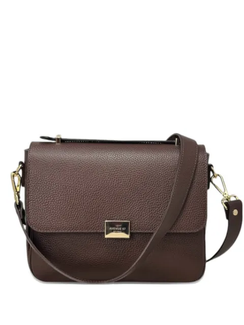 avenue 67 Ingrid pebbled satchel