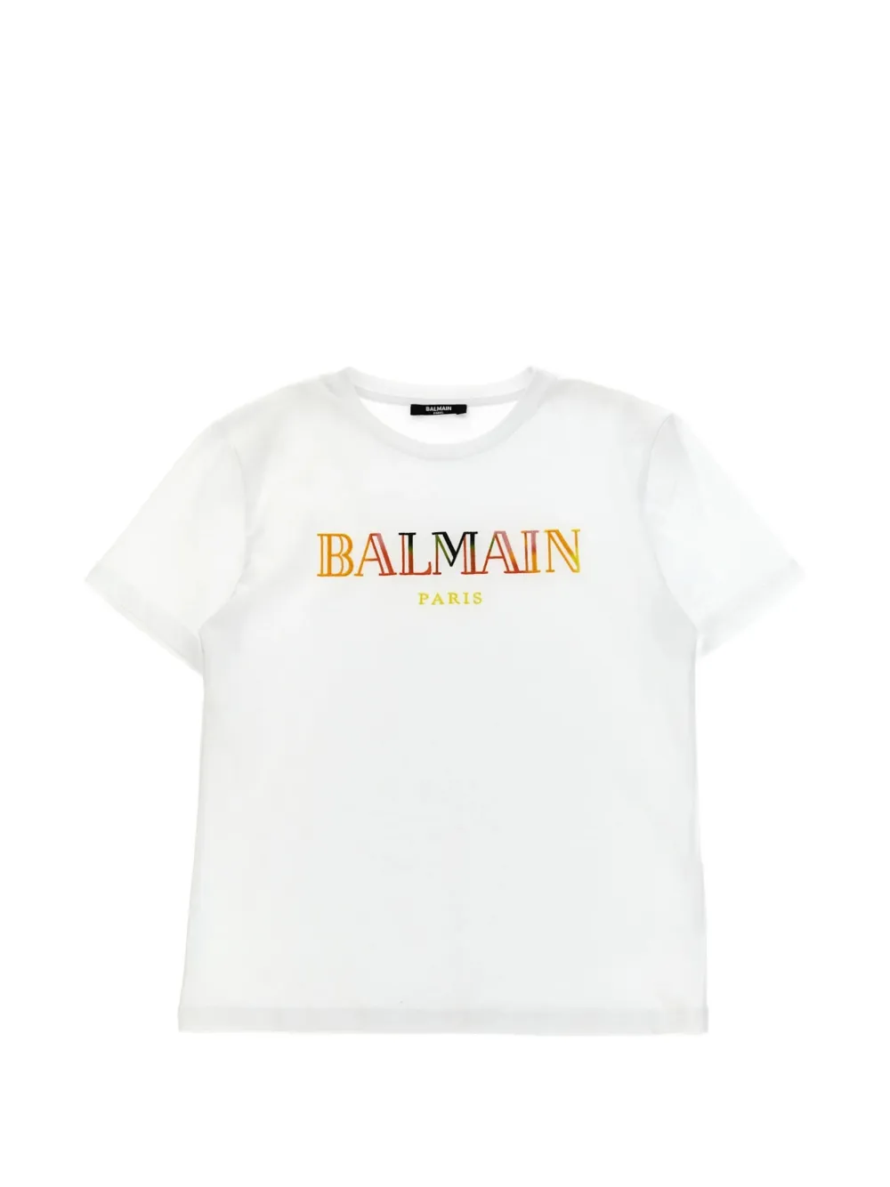 Balmain Kids T-shirt con logo - Bianco