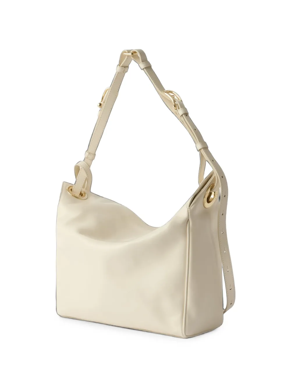 Furla Schoudertas met logoprint Beige