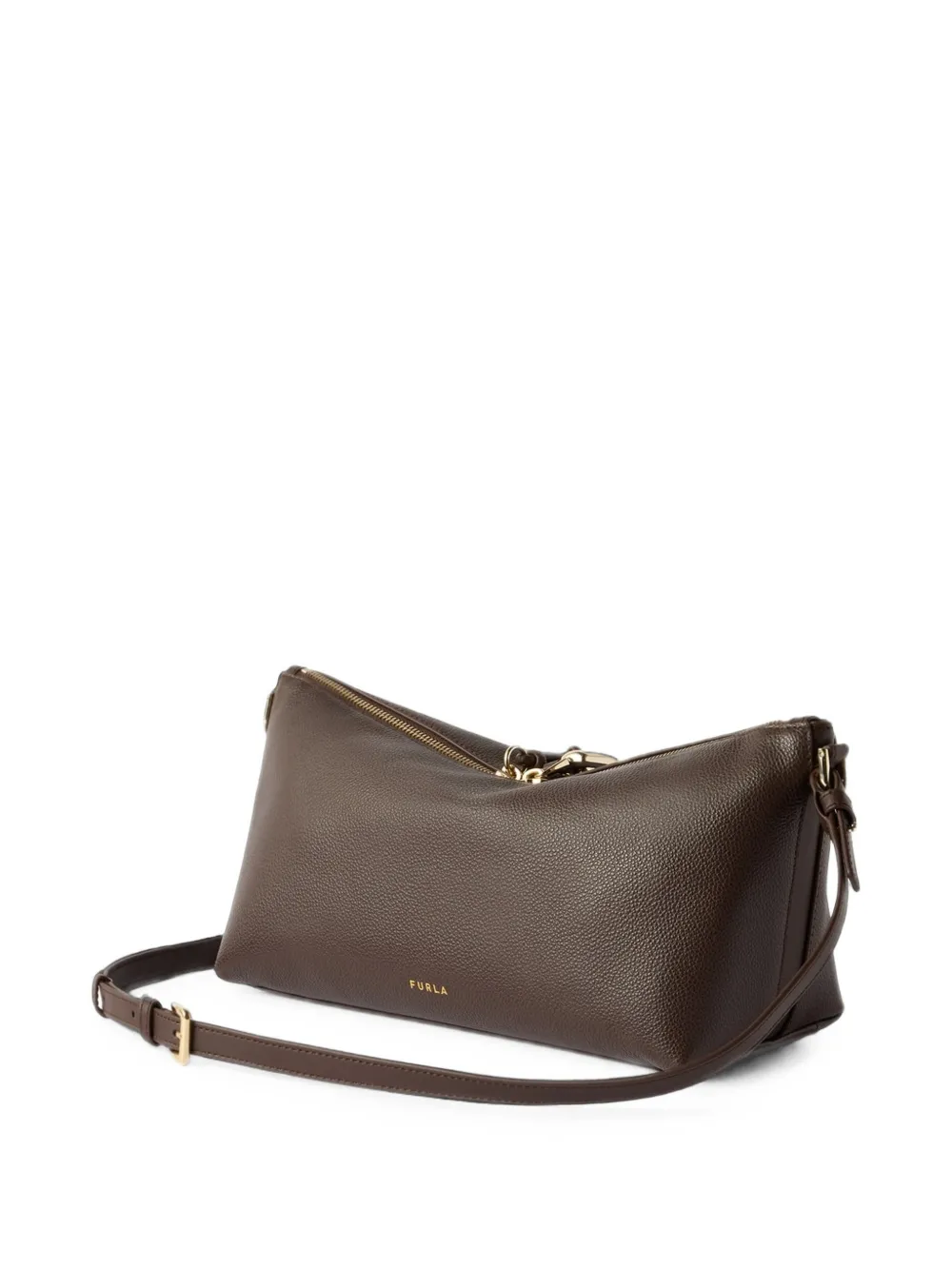 Furla Debby grote schoudertas Bruin