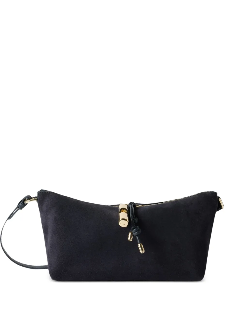 Furla Borsa a spalla in pelle scamosciata - Blu