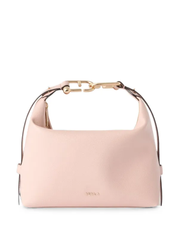 Furla Tonie レザーショルダーバッグ | ピンク | FARFETCH JP