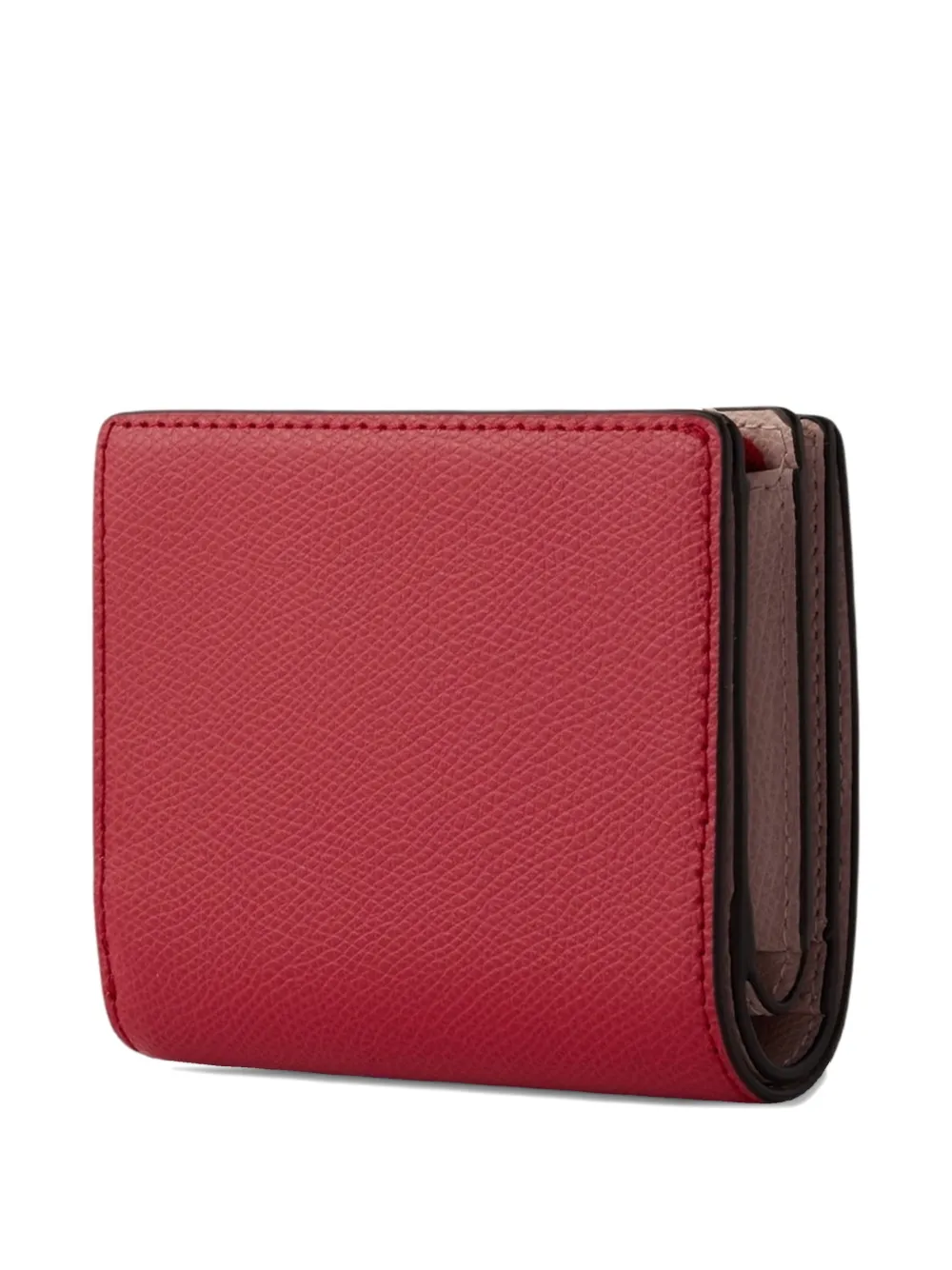 Furla Camelia portemonnee van bewerkt leer Rood