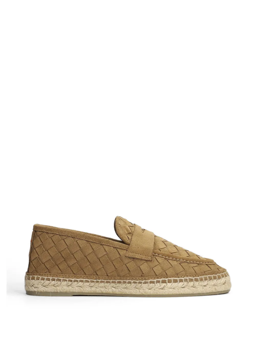 Castañer Nilo 186 woven-suede espadrilles Beige