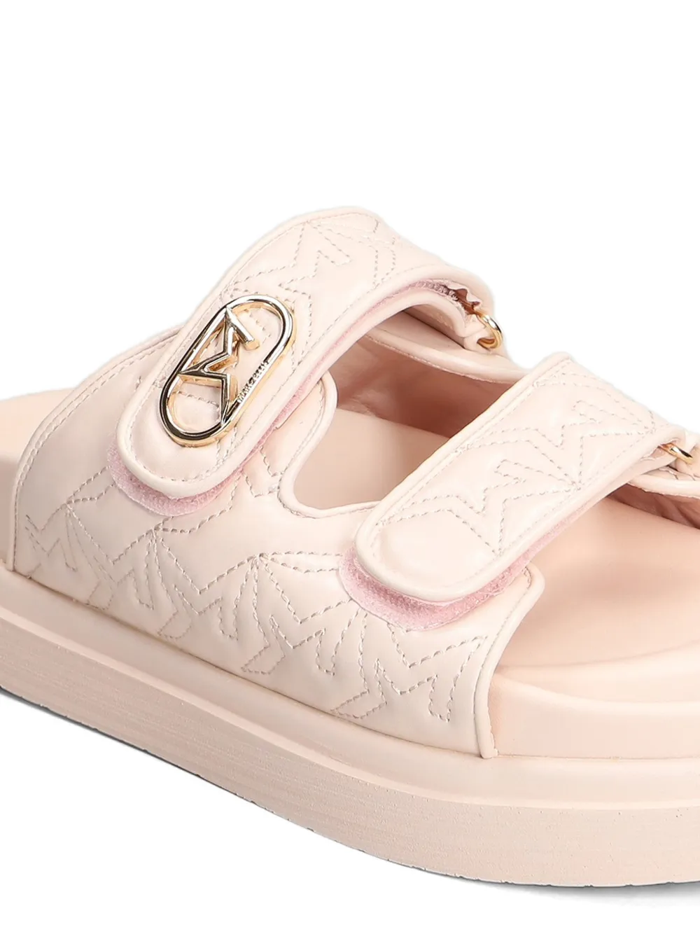 Marc Ellis Calipso 002 gewatteerde sandalen met klittenband Roze
