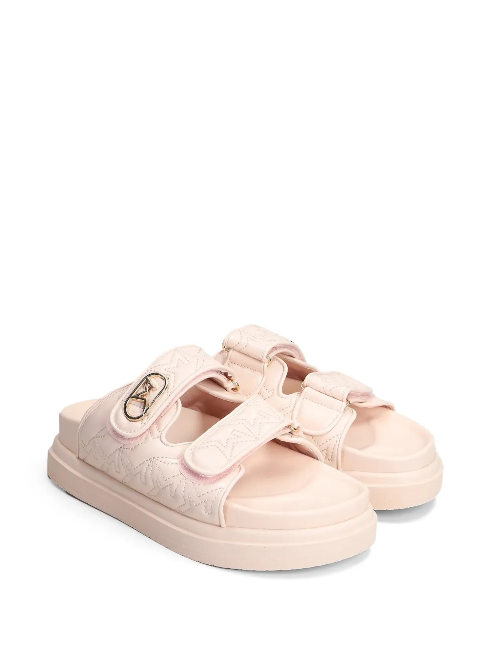 Marc Ellis Calipso 002 gewatteerde sandalen met klittenband Roze