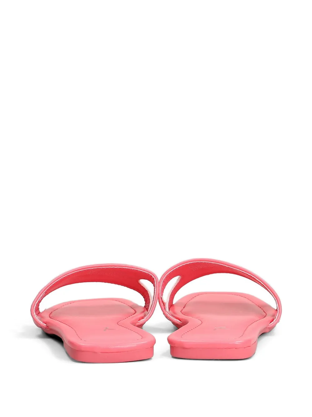 Marc Ellis Emi sandalen met logo-reliëf en uitgesneden details Roze