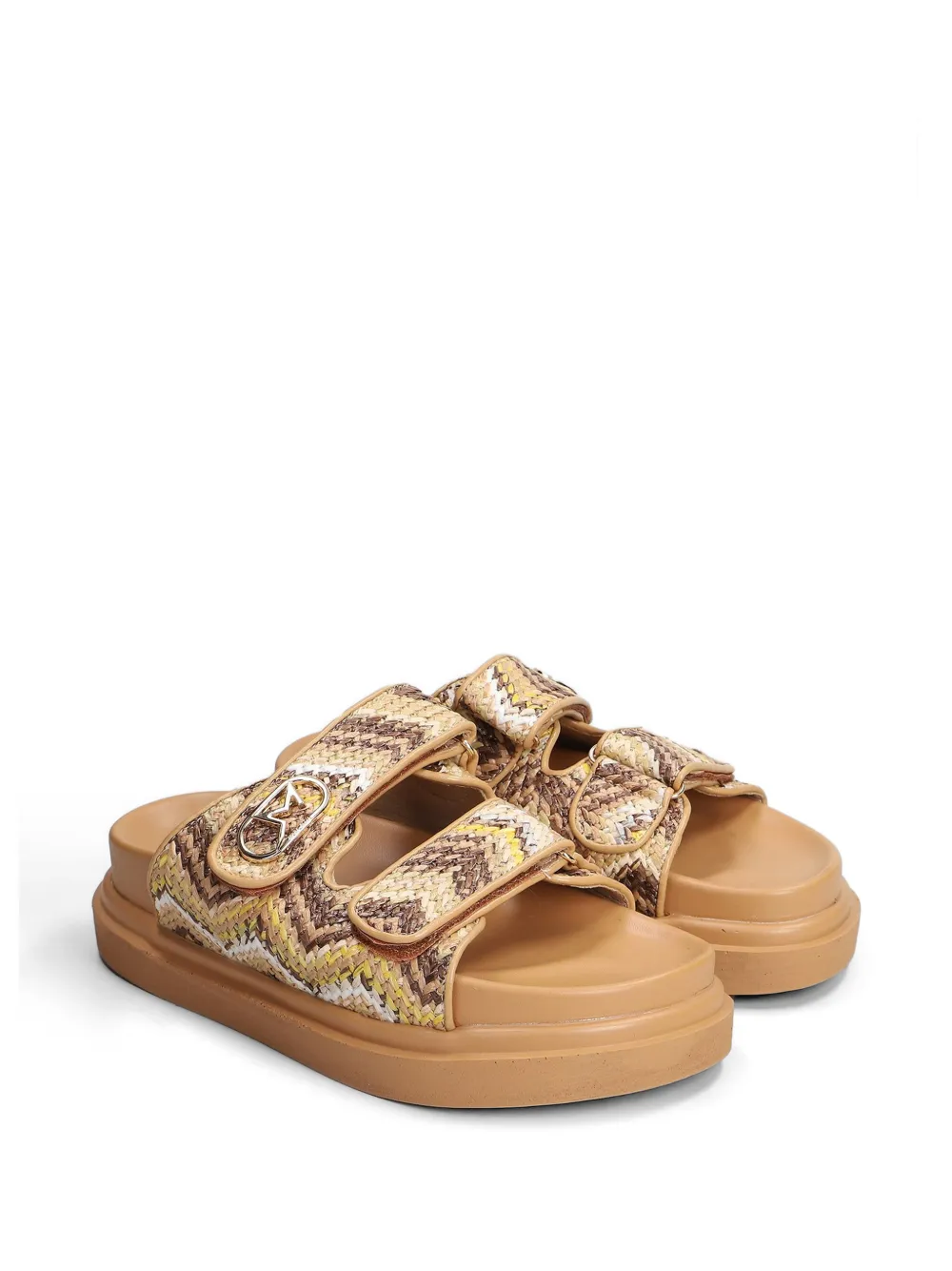 Marc Ellis Calipso 002 sandalen met klittenband Beige