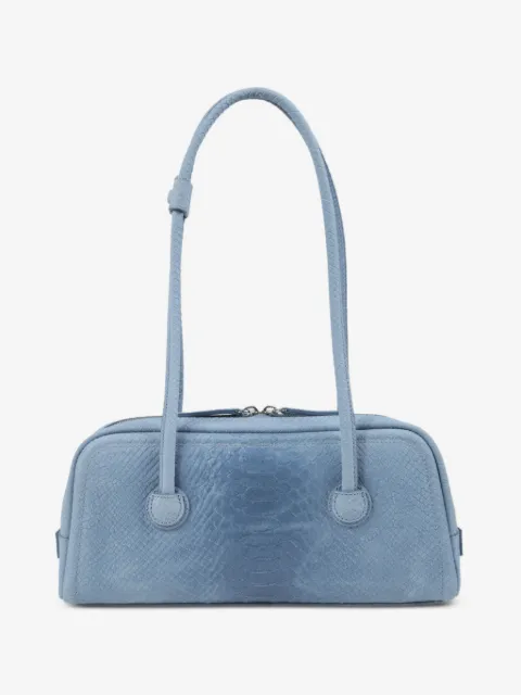 Marge Sherwood Soft Boston python-effect leather tote bag