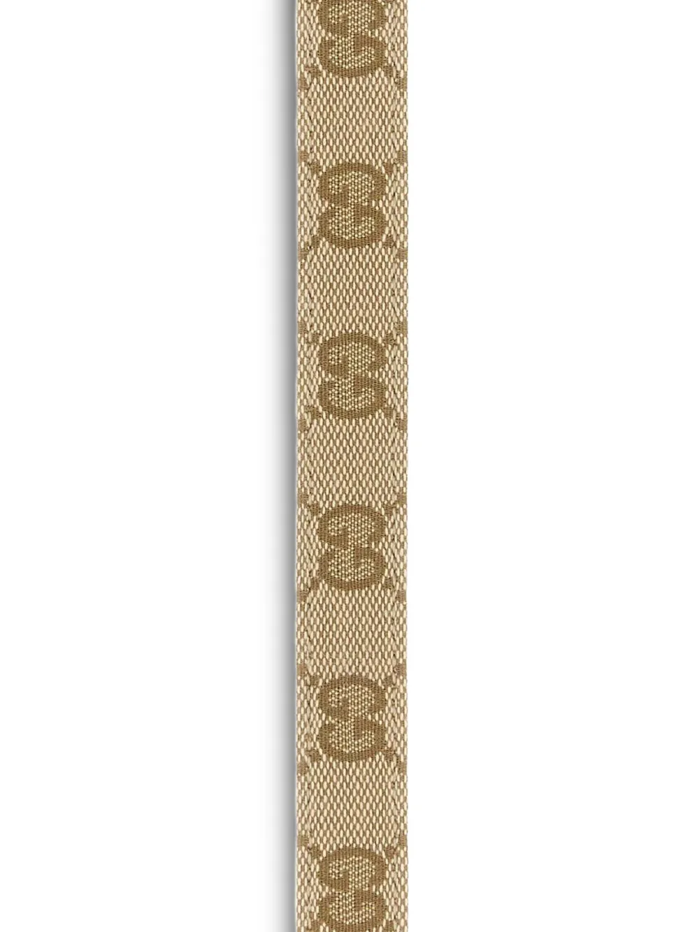 Gucci Gespriem met GG-logo Beige