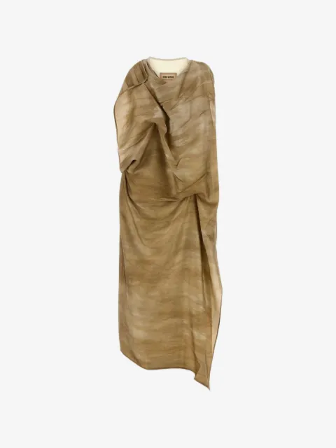 Uma Wang Alex draped printed dress