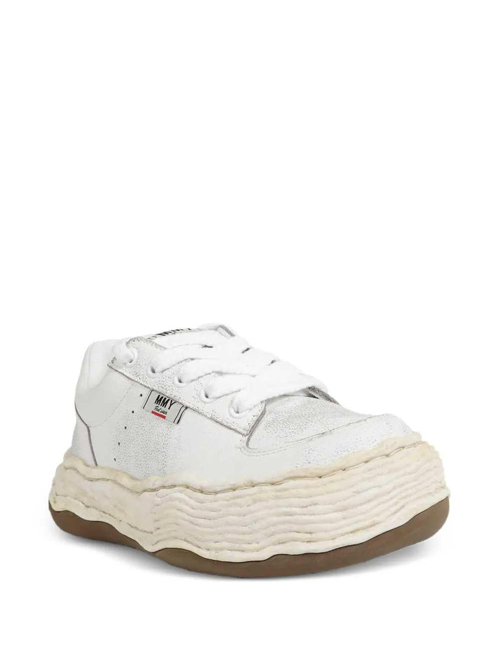 Maison MIHARA YASUHIRO Oliver sculpted-sole sneakers Wit