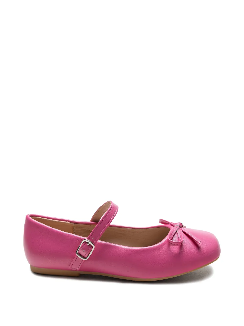 Tulleen Julietta bow-detail ballet flats - Rosa