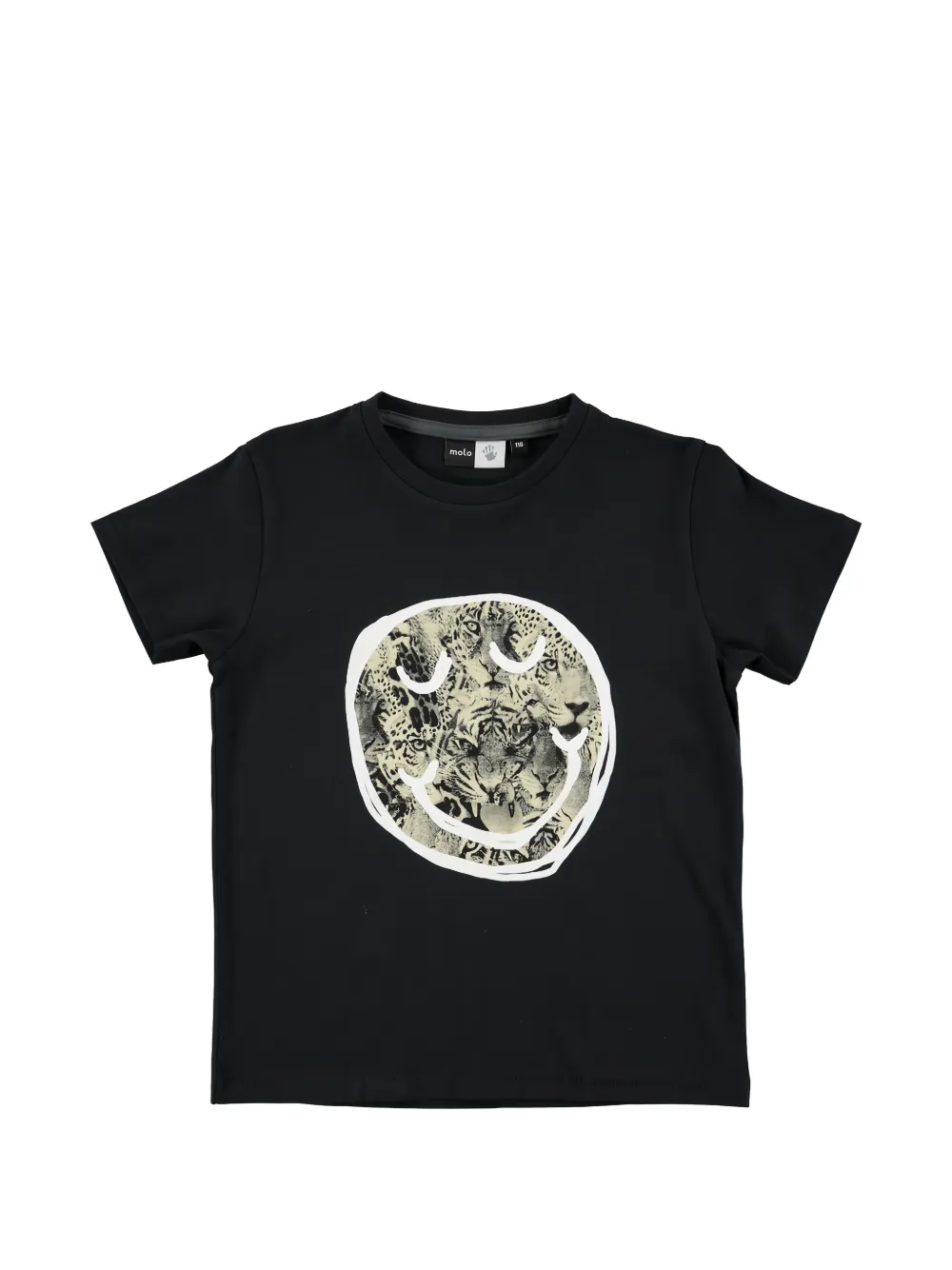 COLOR KIDS graphic-print cotton T-shirt - Nero