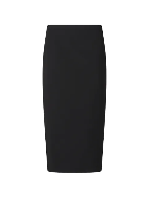 Max Mara rear-slit skirt