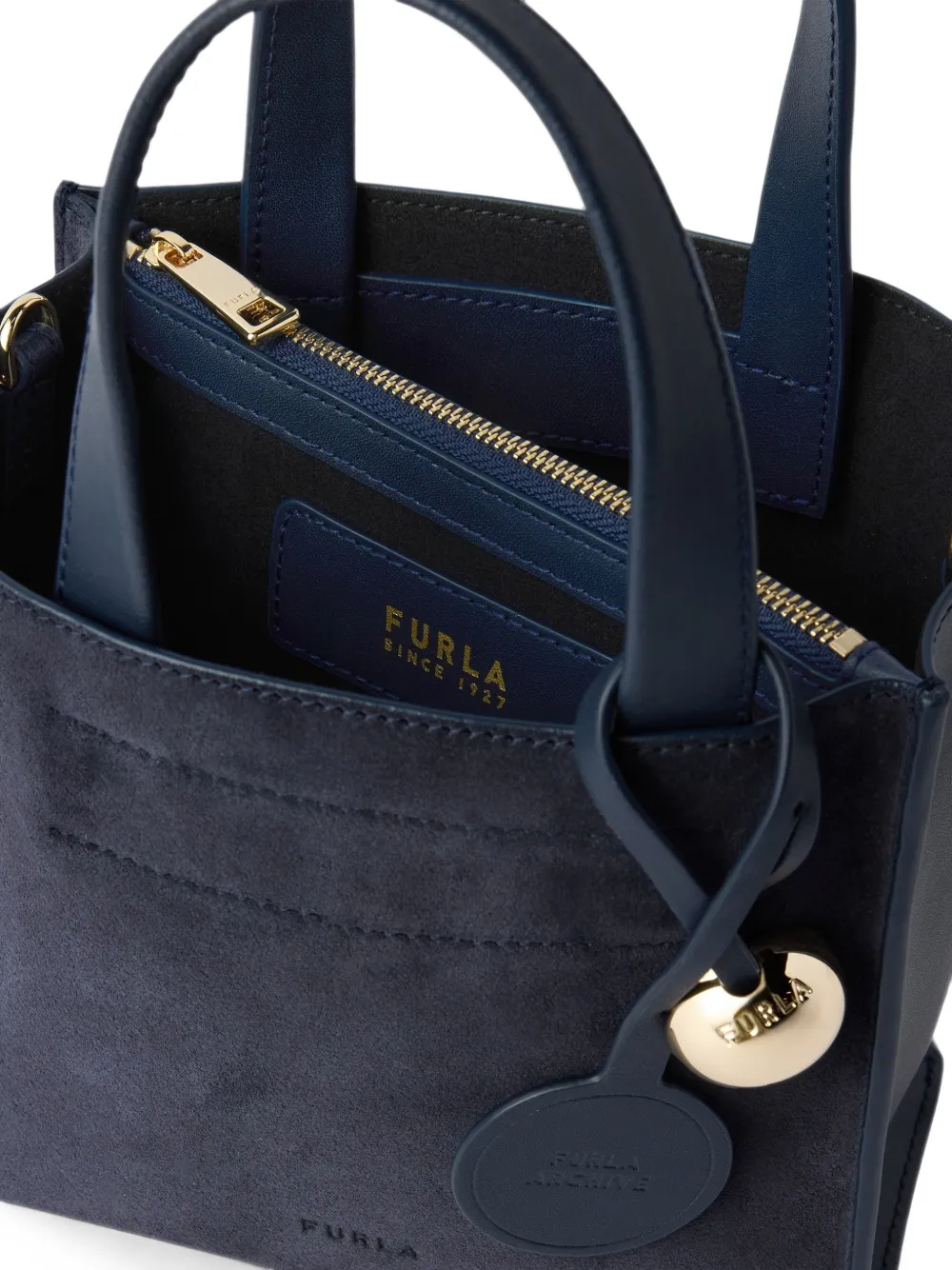 Furla Divide It mini-shopper Blauw