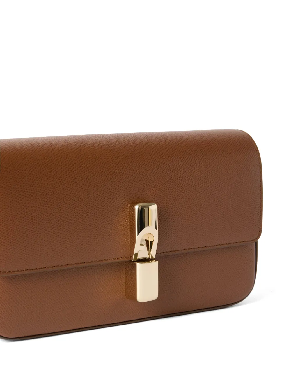 Furla Crossbodytas van bewerkt leer Bruin