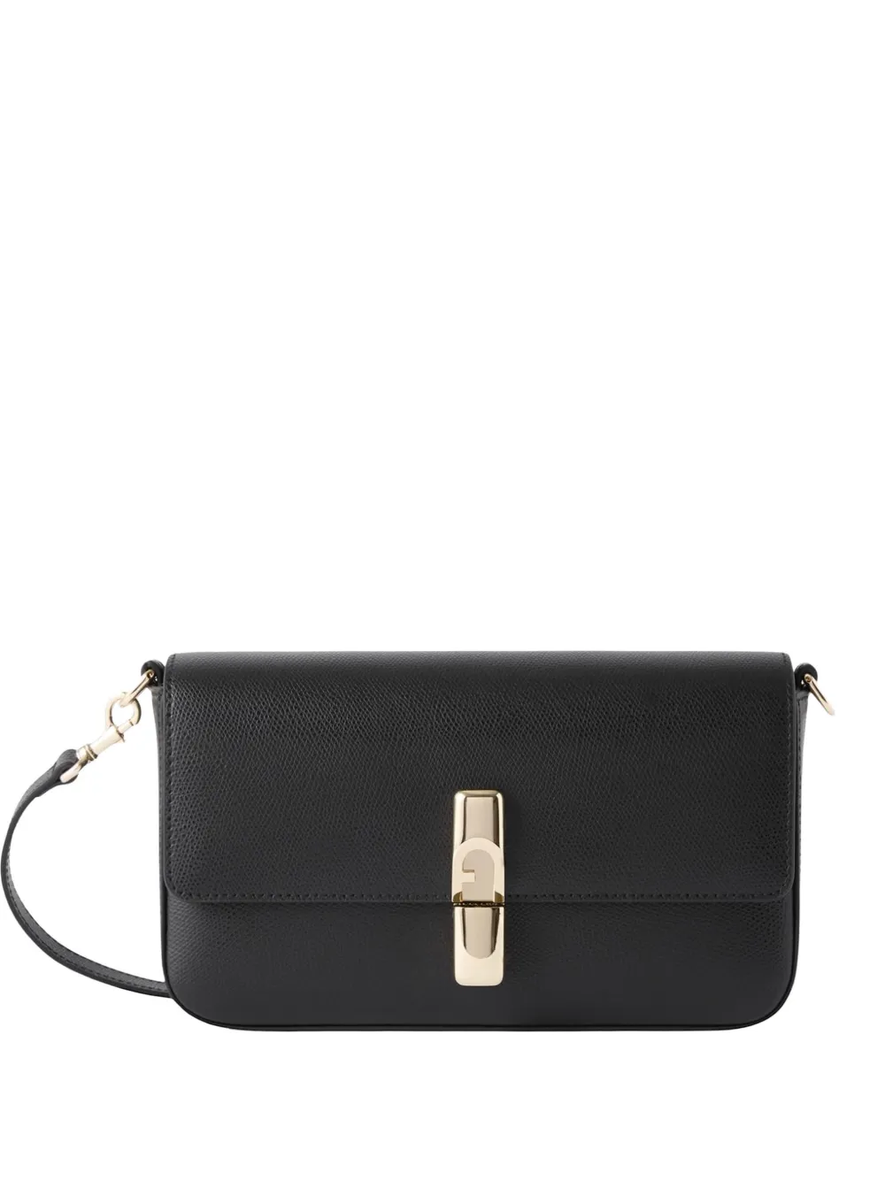 Furla small Iride leather cross body bag - Nero