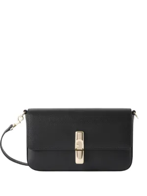 Furla レザーショルダーバッグ | ブラック | FARFETCH JP