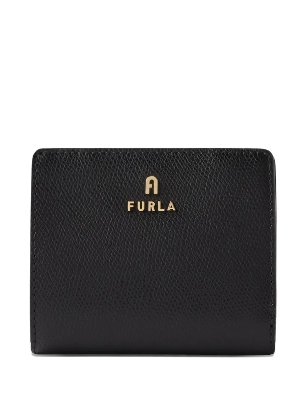 Furla Camelia grained-leather wallet - Nero