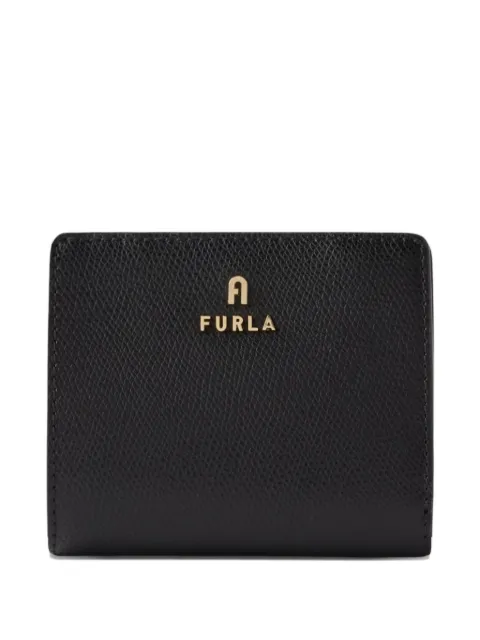 Furla Camelia grained-leather wallet
