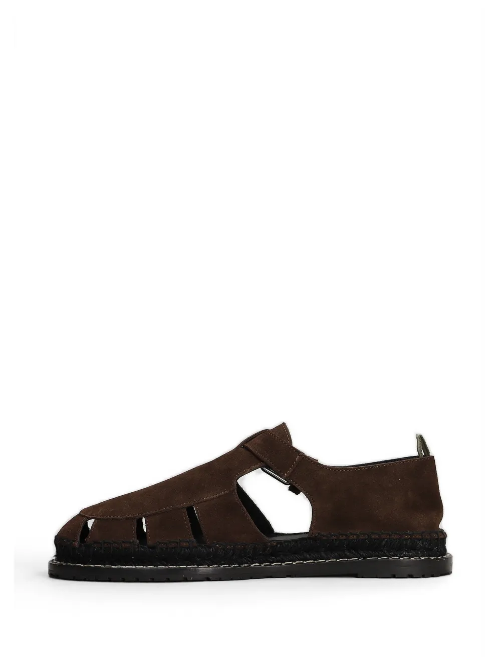 Castañer Fito buckle-fastening cutout espadrilles Bruin
