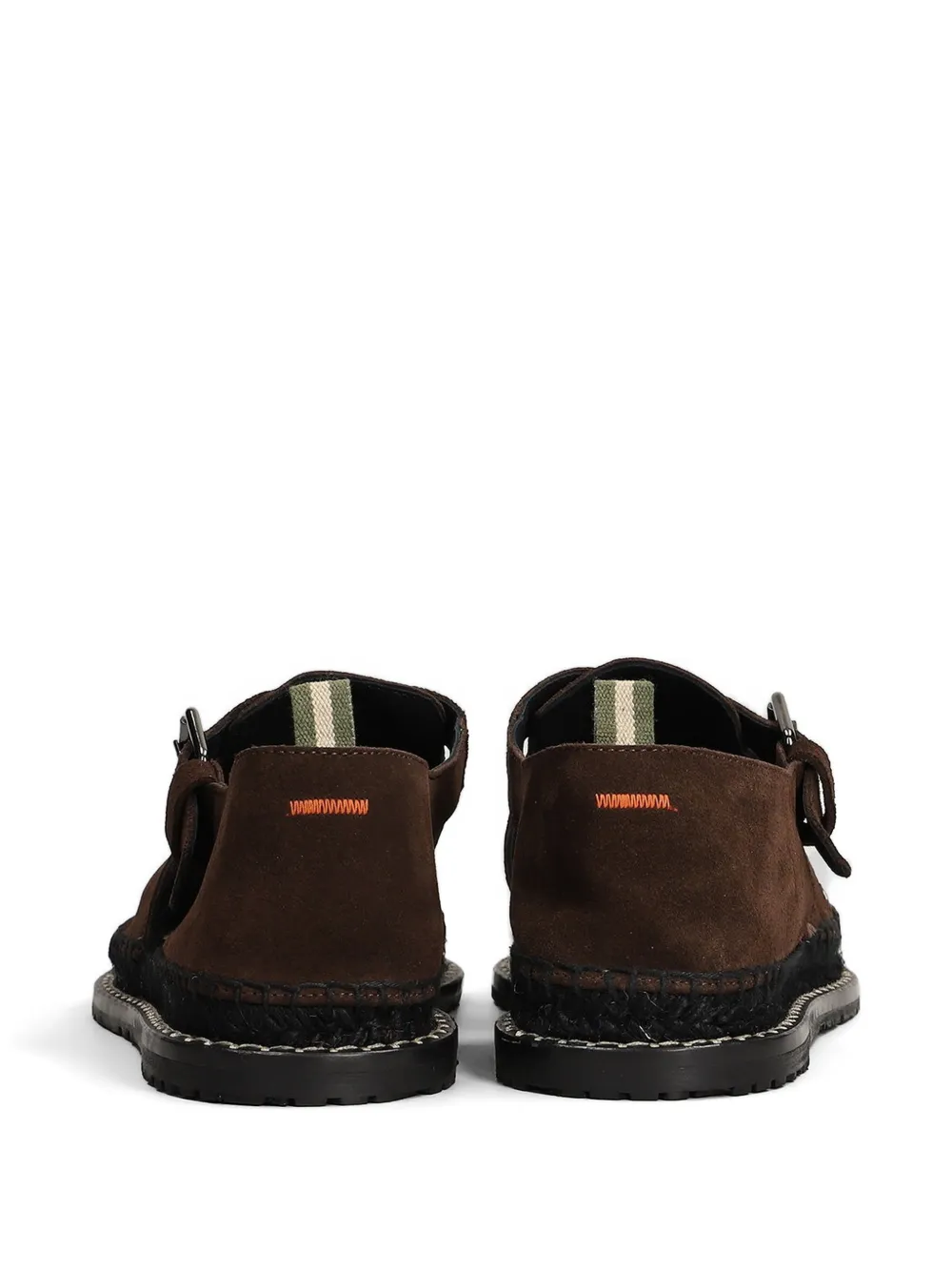 Castañer Fito buckle-fastening cutout espadrilles Bruin
