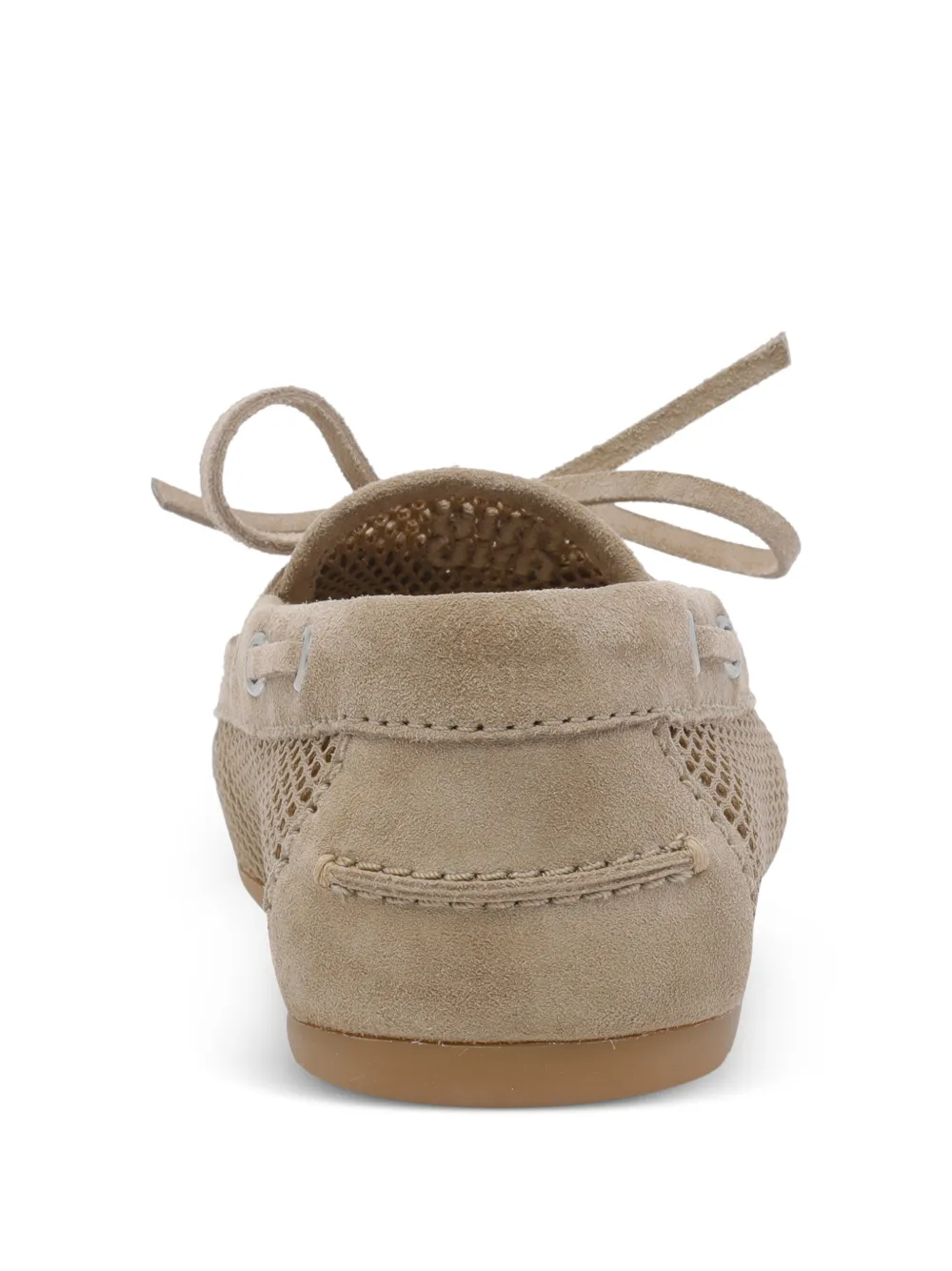 Miu Mesh bootschoenen Beige