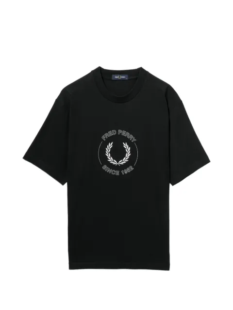 Fred Perry logo-print T-shirt