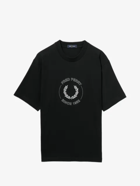 Fred Perry logo-print T-shirt