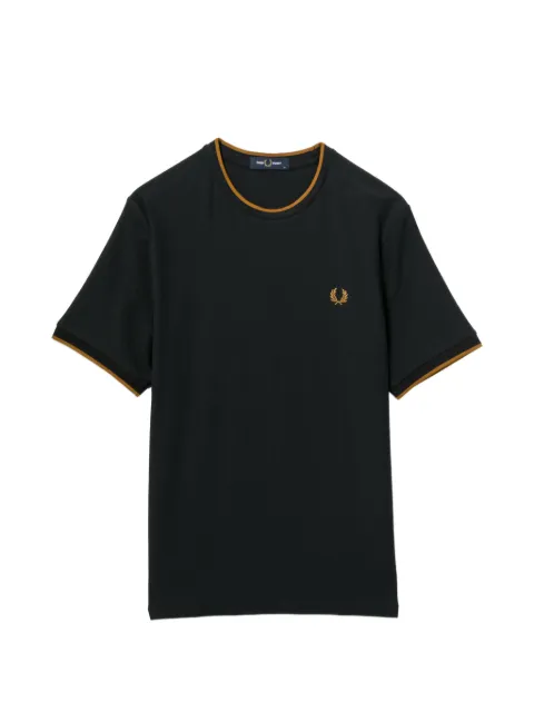 Fred Perry футболка с вышитым логотипом