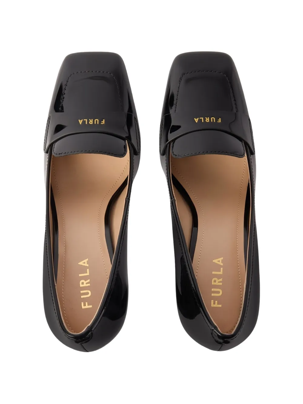 Furla Solid pumps Zwart