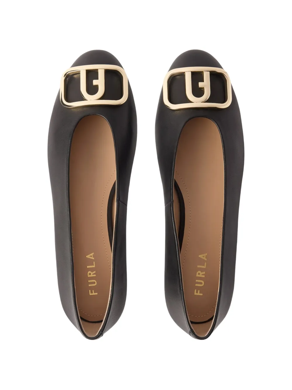 Furla Amelie ballerina's Zwart