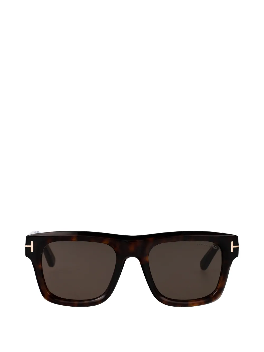 TOM FORD Eyewear Icon square-frame sunglasses - Marrone